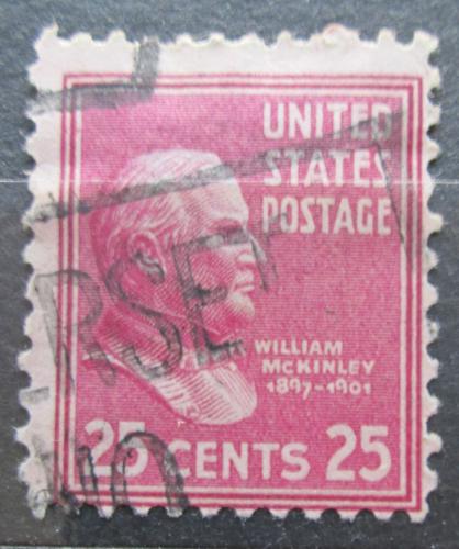 Poštová známka USA 1938 Prezident William McKinley Mi# 436