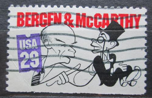 Potov znmka USA 1991 Edgar Bergen a Charlie McCarthy Mi# 2164 - zvi obrzok