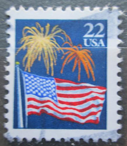 Potov znmka USA 1987 ttna vlajka Mi# 1882 A - zvi obrzok