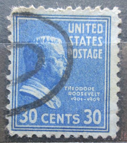Poštová známka USA 1938 Prezident Theodore Roosevelt Mi# 437