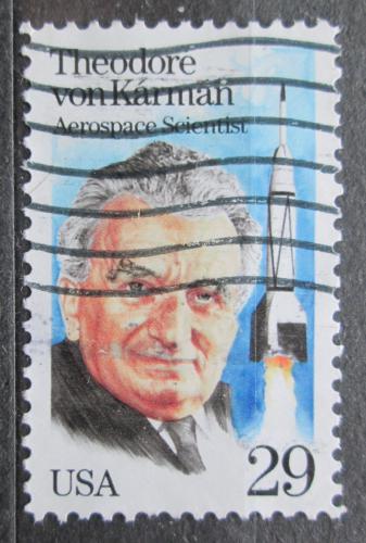 Poštová známka USA 1992 Theodore von Kármán Mi# 2313