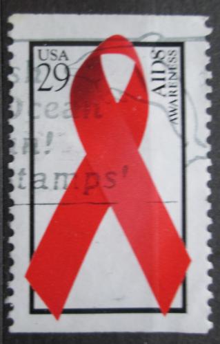 Potov znmka USA 1993 Den boje proti AIDS Mi# 2426 A - zvi obrzok