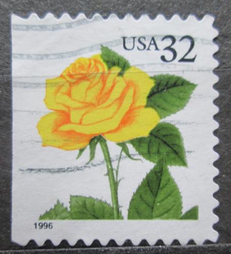 Poštová známka USA 1996 Rùže Mi# 2795 BD