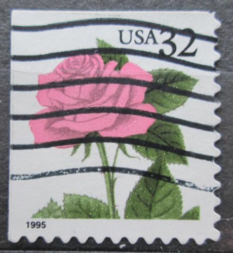 Poštová známka USA 1995 Rùže Mi# 2571 BE