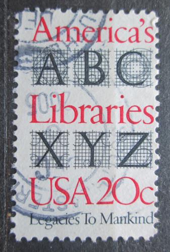 Potov znmka USA 1982 Americk knihovny Mi# 1595