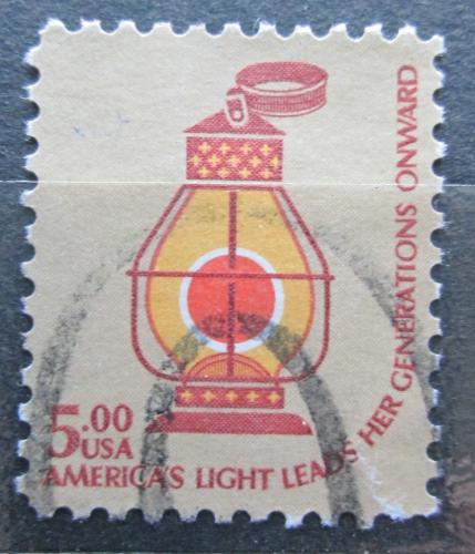 Potov znmka USA 1979 Petrolejov lampa Mi# 1393 - zvi obrzok