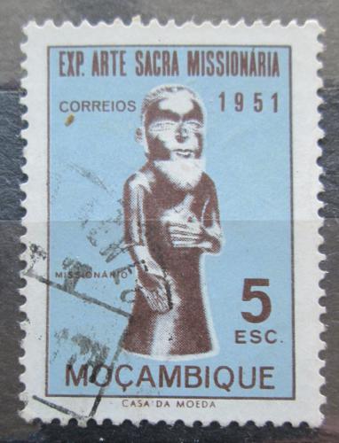 Potov znmka Mozambik 1953 Socha misione Mi# 416 - zvi obrzok