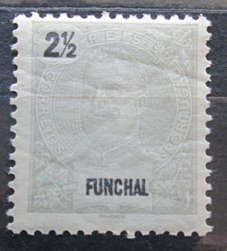 Poštová známka Funchal, Madeira 1897 Krá¾ Karel I. Mi# 13 A