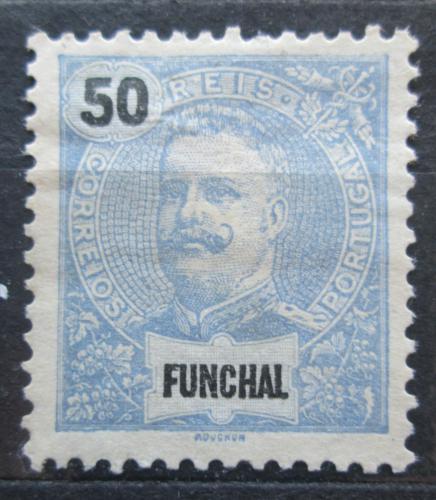 Poštová známka Funchal, Madeira 1897 Krá¾ Karel I. Mi# 19 A Kat 5.50€