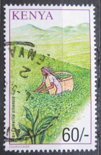 Poštová známka Keòa 2001 Èajovník èínský Mi# 757