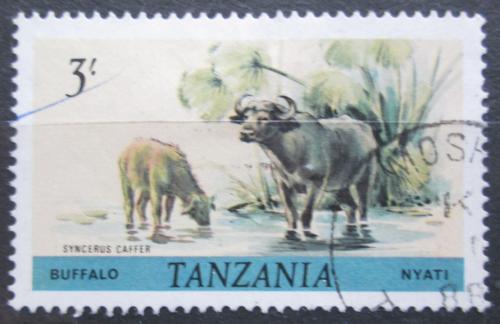 Poštová známka Tanzánia 1980 Buvol africký Mi# 170