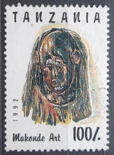 Poštová známka Tanzánia 1992 Maska Mi# 1441