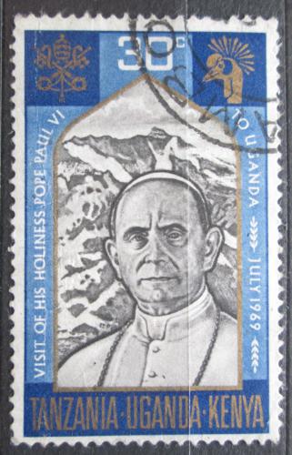 Poštová známka K-U-T 1969 Papež Pavel VI. Mi# 189