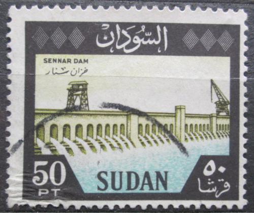 Poštová známka Súdán 1962 Priehrada Sennar na Nilu Mi# 191