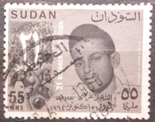 Poštová známka Súdán 1965 Revoluce, 1. výroèie Mi# 214