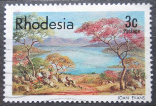 Poštová známka Rhodésia, Zimbabwe 1977 Jazero Kyle Mi# 194