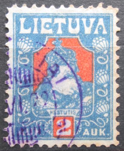Poštová známka Litva 1921 Velkokníže Kìstutis Mi# 96