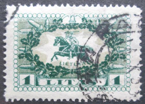Poštová známka Litva 1927 Vytis na koni Mi# 278