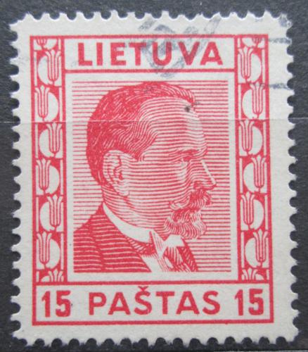 Poštová známka Litva 1936 Prezident Antanas Smetona Mi# 410