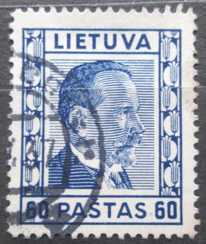 Poštová známka Litva 1937 Prezident Antanas Smetona Mi# 412