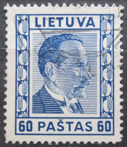Poštová známka Litva 1937 Prezident Antanas Smetona Mi# 412