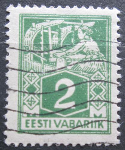 Poštová známka Estónsko 1922 Tkadlena Mi# 34 A