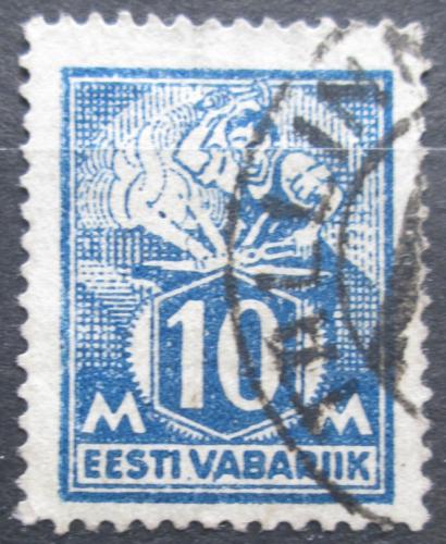 Poštová známka Estónsko 1922 Kováø Mi# 39 A