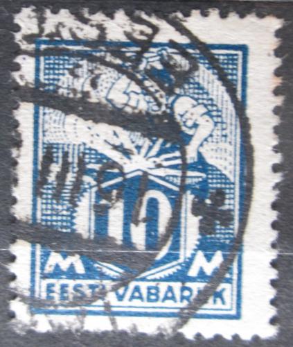Poštová známka Estónsko 1922 Kováø Mi# 39 A