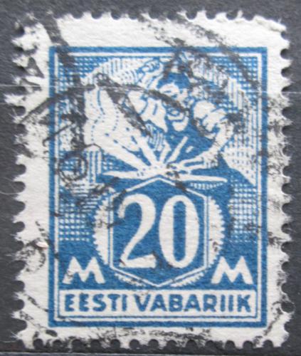 Poštová známka Estónsko 1925 Kováø Mi# 59