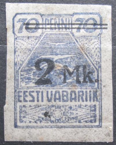 Poštová známka Estónsko 1920 Racci pretlaè Mi# 20