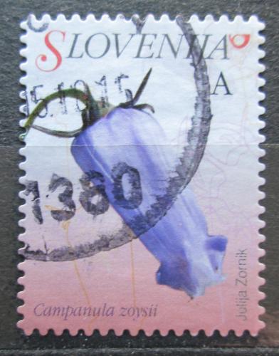 Poštová známka Slovinsko 2009 Campanula zoysii Mi# 721 A