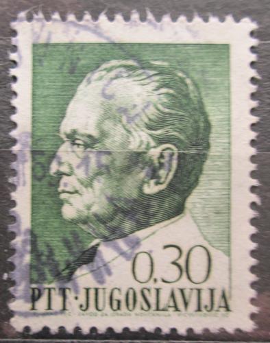Poštová známka Juhoslávia 1968 Prezident Josip Broz Tito Mi# 1282