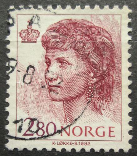 Poštová známka Nórsko 1992 Krá¾ovna Sonja Norská Mi# 1084