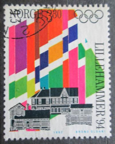 Poštová známka Nórsko 1992 ZOH Lillehammer Mi# 1105