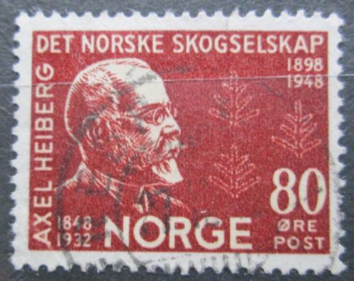 Poštová známka Nórsko 1948 Axel Heiberg Mi# 337