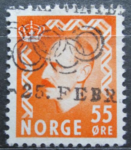 Poštová známka Nórsko 1951 Krá¾ Haakon VII. Mi# 365