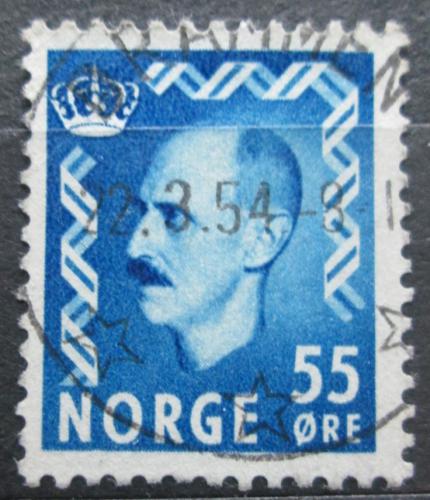 Poštová známka Nórsko 1952 Krá¾ Haakon VII. Mi# 366