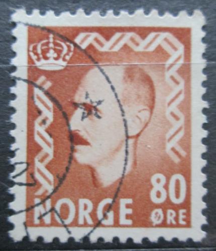 Poštová známka Nórsko 1951 Krá¾ Haakon VII. Mi# 368