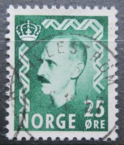 Poštová známka Nórsko 1956 Krá¾ Haakon VII. Mi# 396