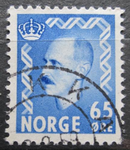 Poštová známka Nórsko 1956 Krá¾ Haakon VII. Mi# 399