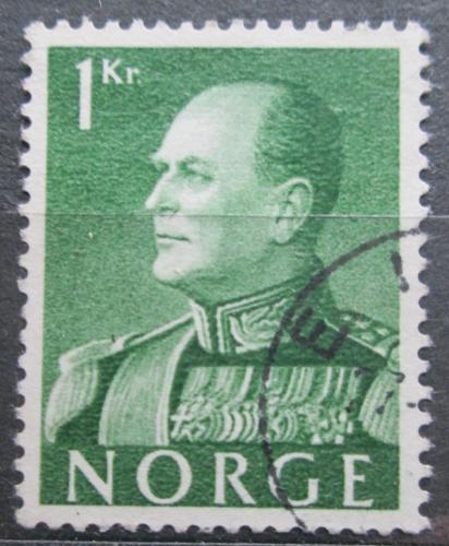 Poštová známka Nórsko 1959 Krá¾ Olaf V. Mi# 428