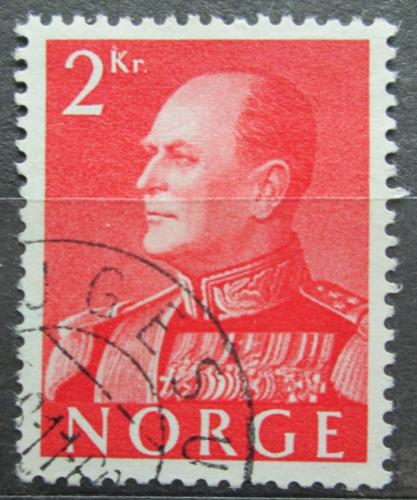Poštová známka Nórsko 1959 Krá¾ Olaf V. Mi# 430
