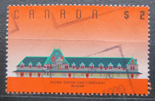 Potov znmka Kanada 1989 Ndran budova v McAdam Mi# 1133