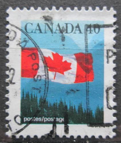 Potov znmka Kanada 1990 ttna vlajka Mi# 1212 - zvi obrzok