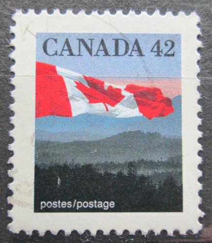 Potovn znmka Kanada 1991 Sttn vlajka Mi# 1268 - zvi obrzok