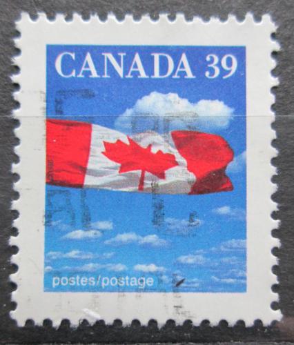 Potov znmka Kanada 1989 ttna vlajka Mi# 1161 - zvi obrzok