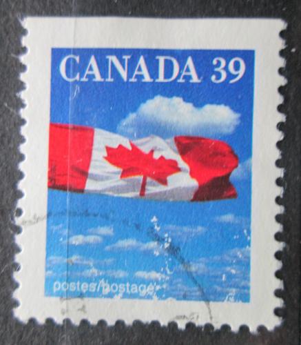 Potov znmka Kanada 1989 ttna vlajka Mi# 1161 D  - zvi obrzok