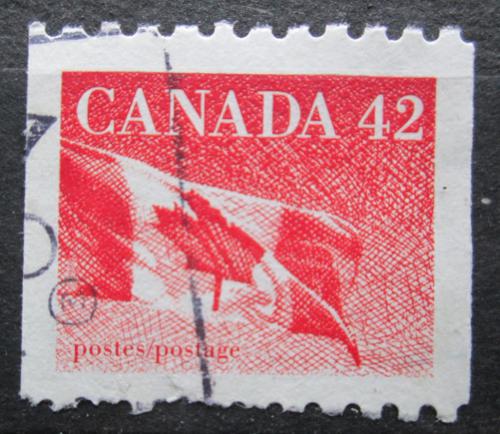 Potov znmka Kanada 1991 ttna vlajka Mi# 1267 - zvi obrzok