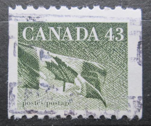 Potov znmka Kanada 1992 ttna vlajka Mi# 1343 - zvi obrzok