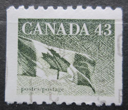 Potov znmka Kanada 1992 ttna vlajka Mi# 1343 - zvi obrzok